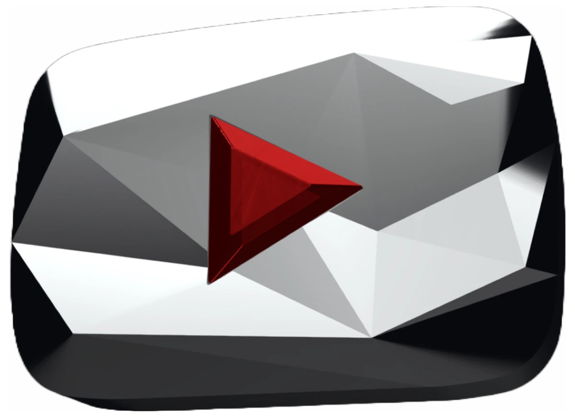 Red Diamond Play Button