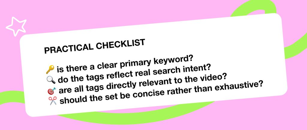 Practical Checklist