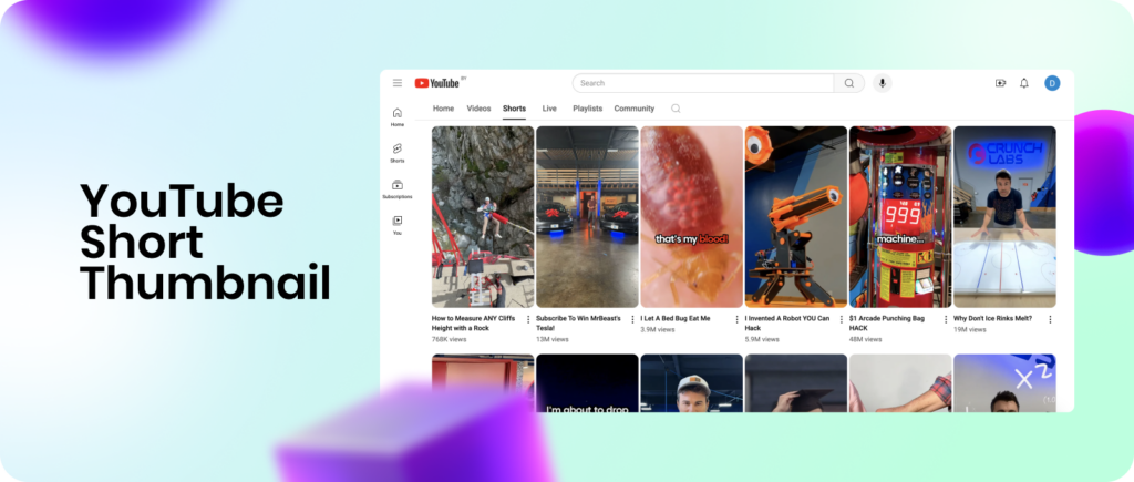 YouTube Short Thumbnail