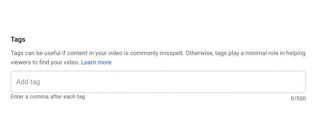 What Is a Tag on YouTube and How Does It Work