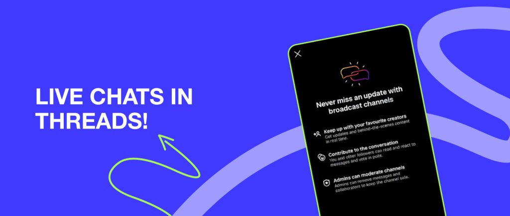 Live Chats in Threads!