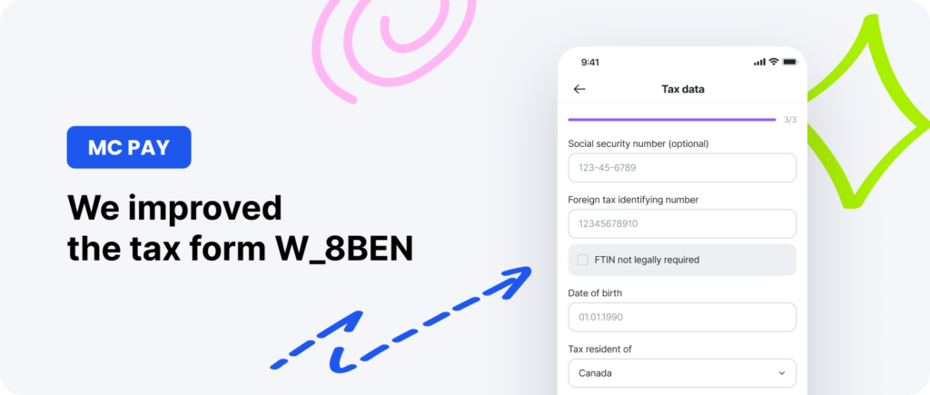 tax form W_8BEN