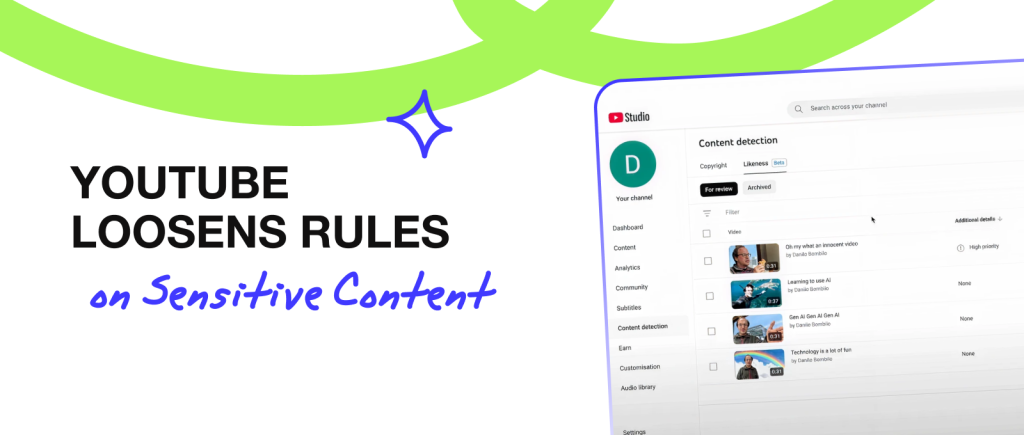 sensitive content rules
