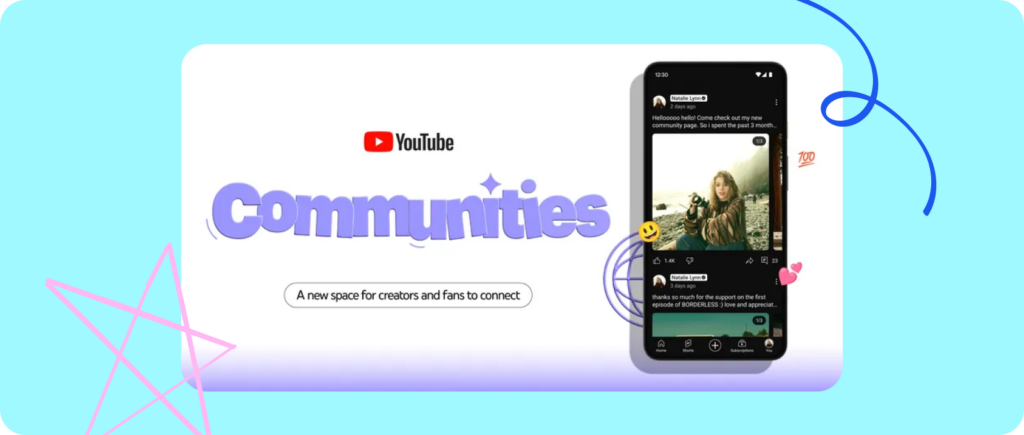 More than comments: Community